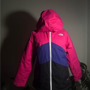The North Face Bright Pink Cargo Pants and Coat